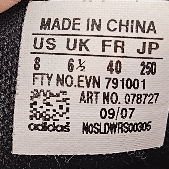 Adidas Samoa 3 stripe skater sneakers size 8 - Picture 10 of 15
